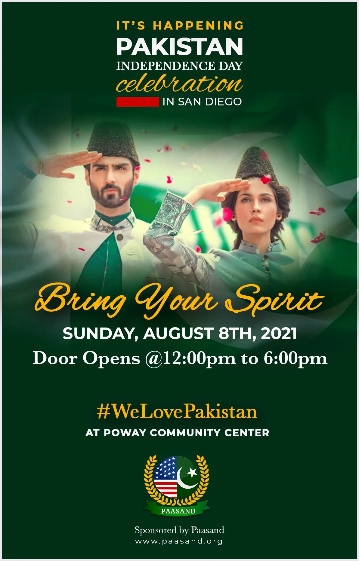 Bring Your Spirit On Pakistan Independence Day
