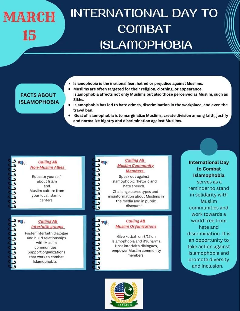 International Day To Combat Islamophobia