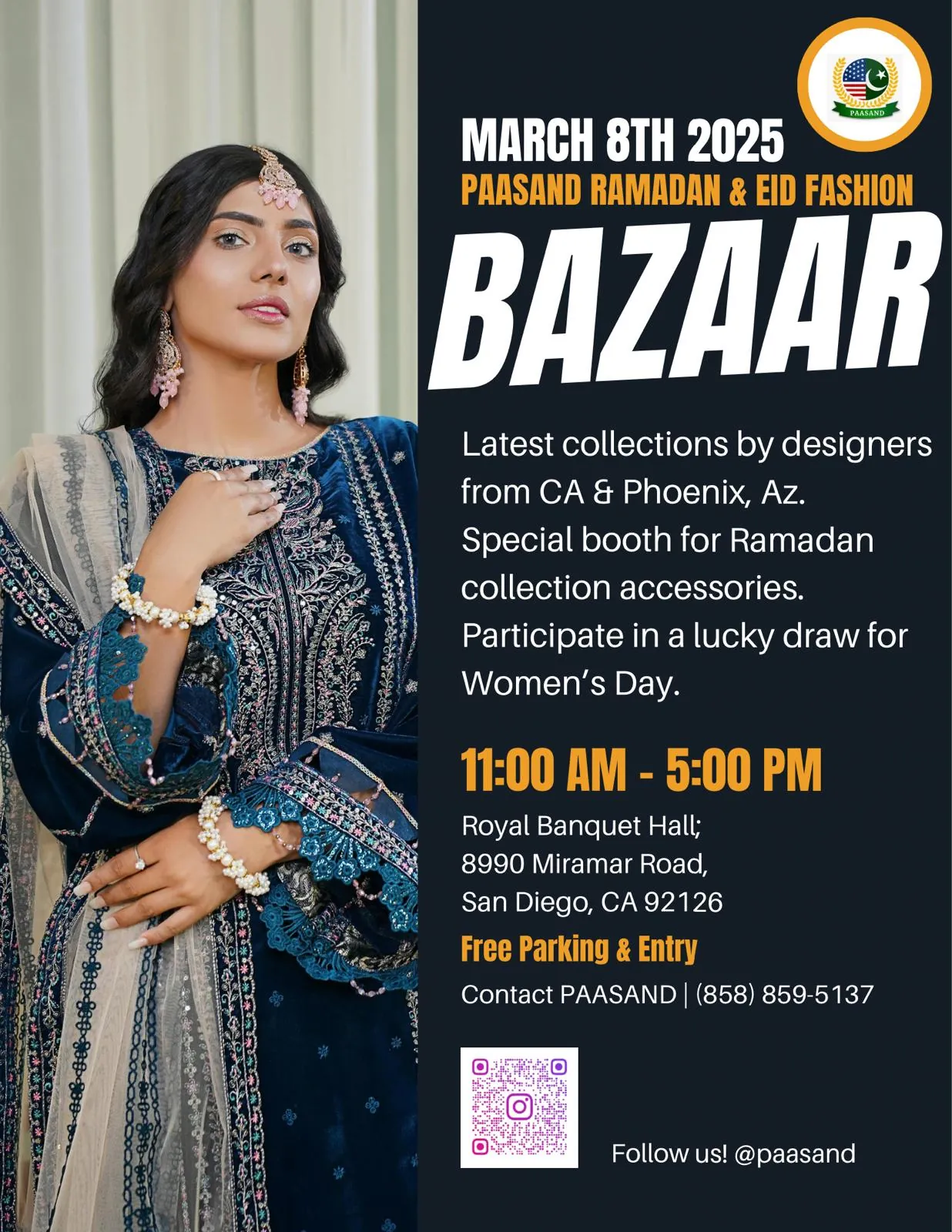 March 8th – Ramadan Eid & Fashion Bazaar