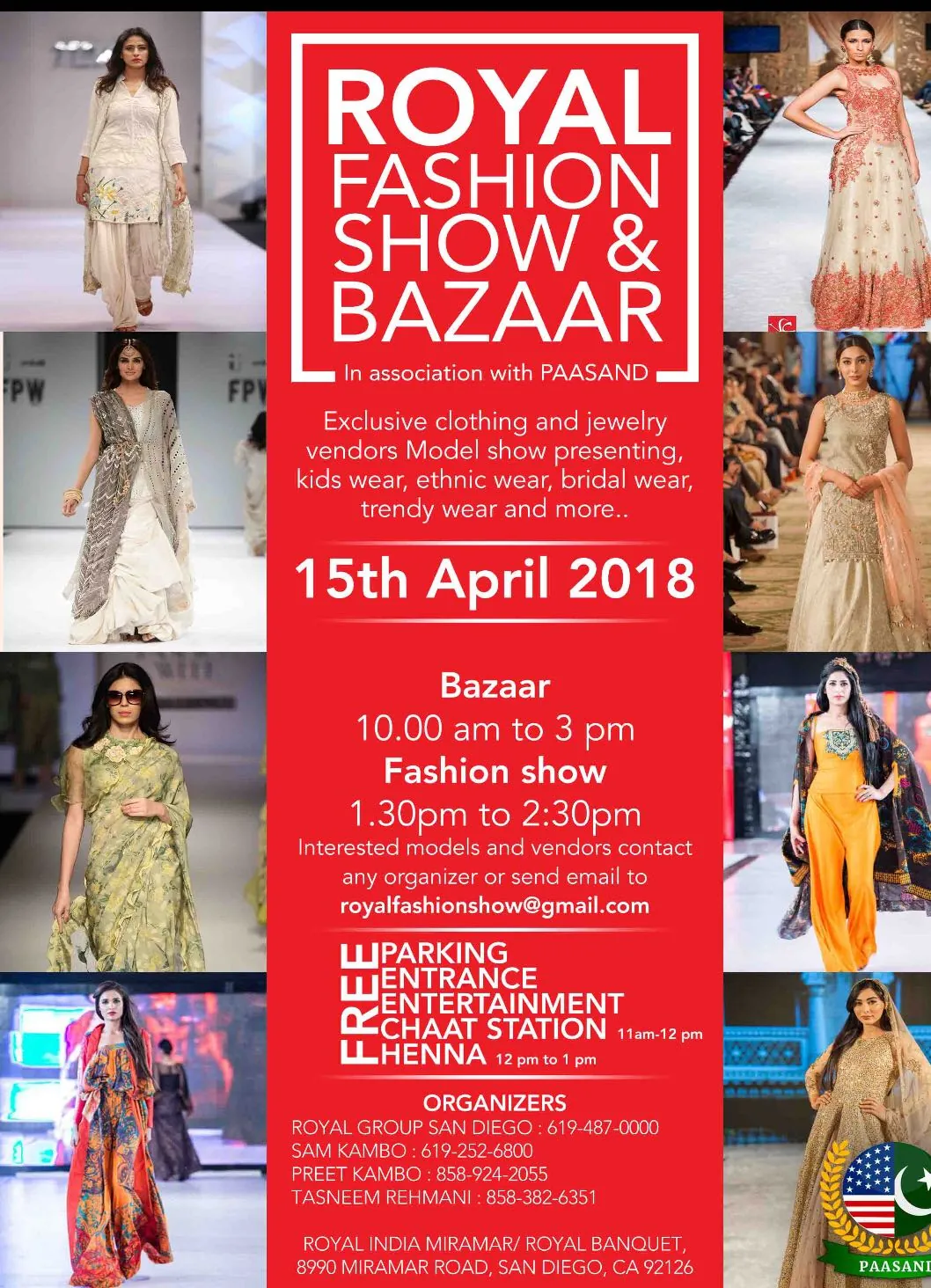 Royal Fashion Show & Bazaar