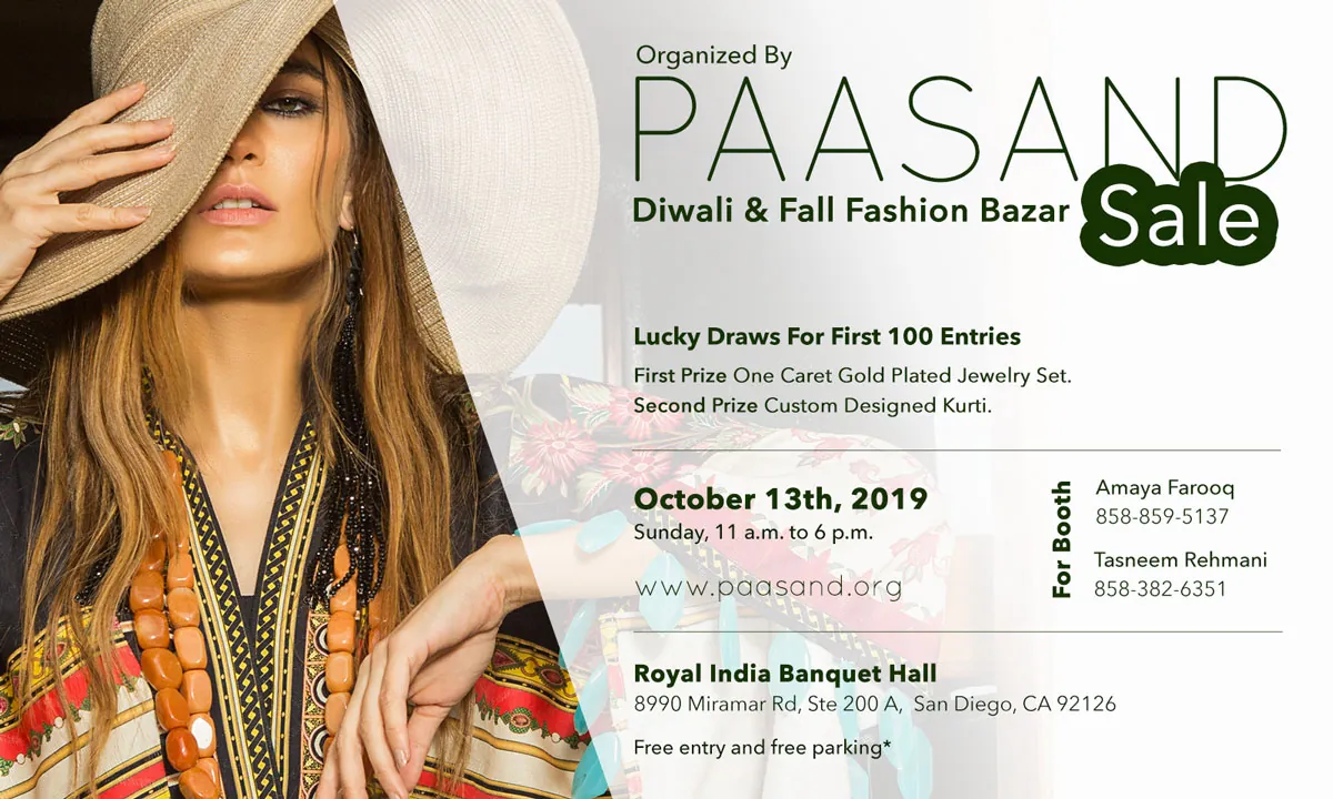 Diwali & Fall Fashion Bazar