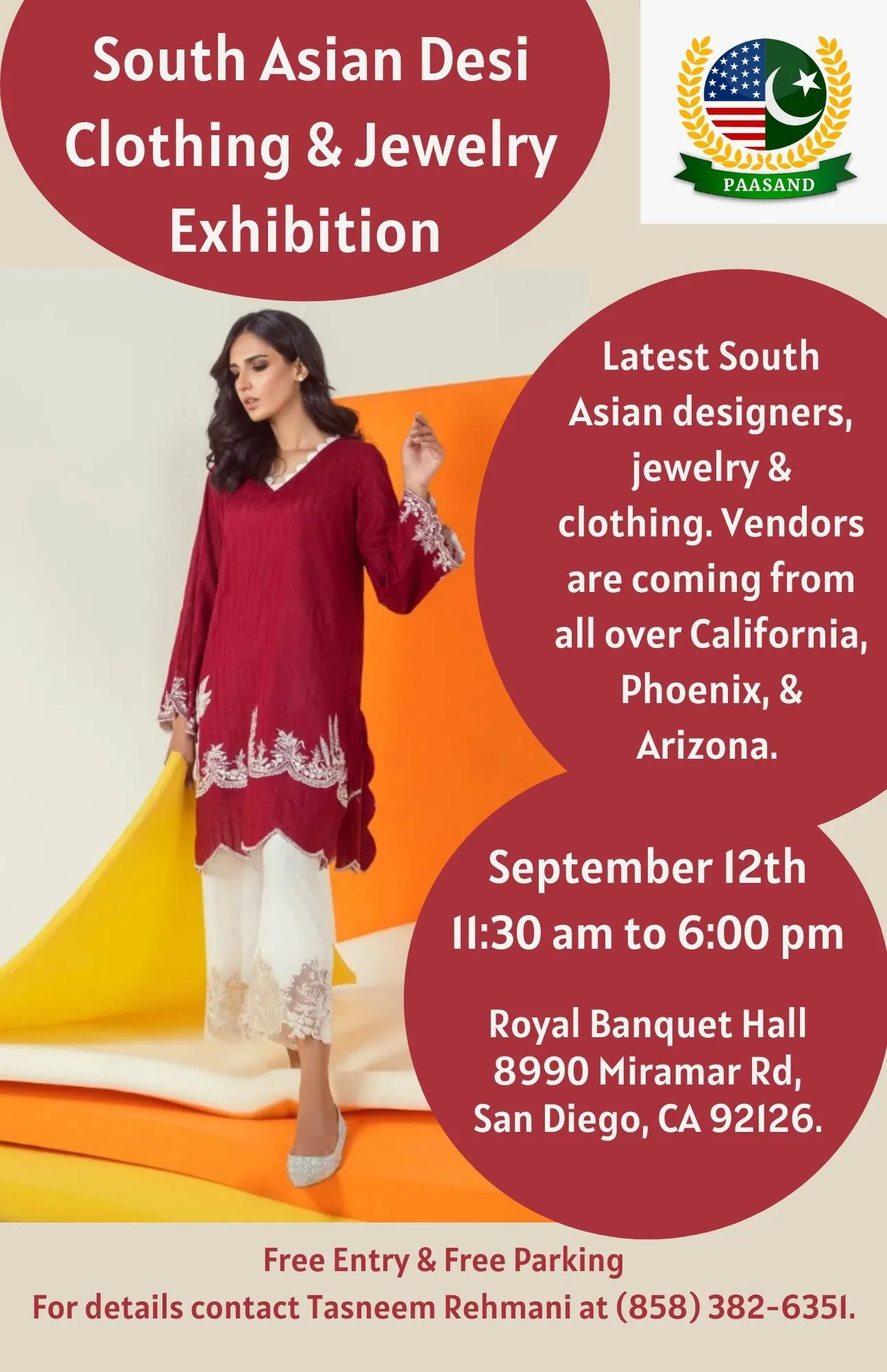 South Asian Desi Clothing & Jewelry Exhibition