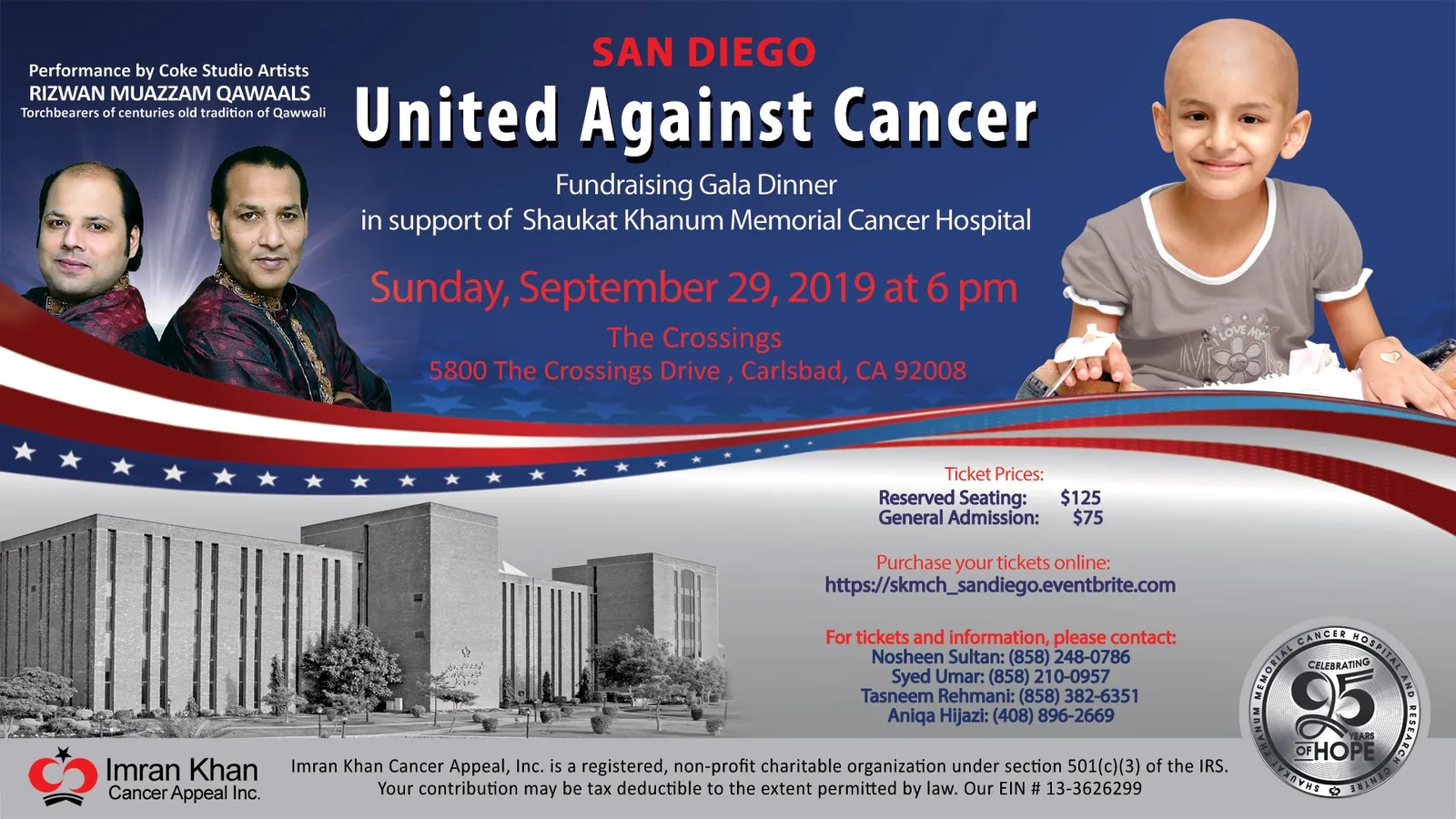 Fundraising Gala Dinner in San Diego, USA